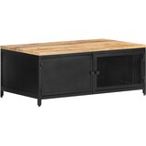  Stolić za kavu 90 x 50 x 37 cm od masivnog grubog drva manga | shoptok.hr