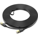hoco. Mrežni kabl, CAT6, Gigabit Ethernet, flat, 20 met., crna - US07 General, 20 met. | shoptok.hr