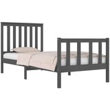  Za krevet od borovine sivi 90 x 190 cm 3FT jednokrevetni | shoptok.hr
