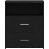  Noćni ormarić s ladicama 2 pcs Crni hrast 50 x 32 x 60 cm | shoptok.hr