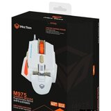 MeeTion M975 GEJMERSKI USB ŽIČNI Miš 2600 dpi, BELI | Eponuda.com