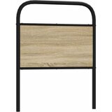 vidaXL Posteljno vzglavje sonoma hrast 80 cm jeklo in inž. les, (21611711) Cene