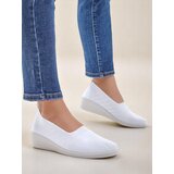 Resti Women's moccasins on a low wedge Epoles Cene