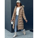 DStreet Płaszcz zimowy damski LUXWARM ciemnobeżowy Cene