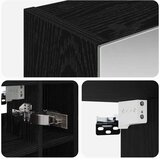  Kopalniška ogledalna omara Črna Orehovina 60 x 14,5 x 50 cm, (5000233253) | Shoptok.si