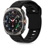  Silikonski pašček za uro Samsung Galaxy Watch Ultra 47 mm - črn u