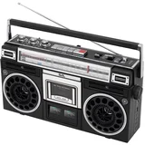retro radio + bt brezžični zvočnik, fm, MP3, aux - rrt brooklyn