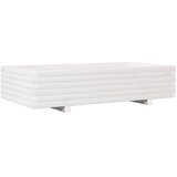  Vrtna sadilica bijela 110x60x26,5 cm od masivne borovine | shoptok.hr