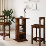  Barski stol s prostorom boja hrasta 60x60x102 cm drveni | shoptok.hr
