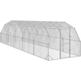 vidaXL kavez za kokoši 2,5x10x2,25 m pocinčani čelik | shoptok.hr