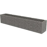  Visoka greda gabion pocinkano jeklo 540x90x100 cm | Shoptok.si