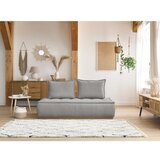 Bobochic Paris Svetlo siva sedežna garnitura iz tkanine bouclé 175 cm Elisa – | Shoptok.si