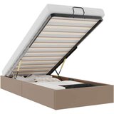 vidaXL Okvir kreveta bez madraca cappuccina 90x200 cm od umjetne kože | shoptok.hr