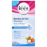 Veet Cold Wax Strips Face for Sensitive Skin 20 pcs | Shoptok.si