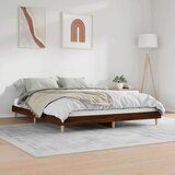 vidaXL Okvir kreveta smeđa boja hrasta 120x200 cm konstruirano drvo | shoptok.hr
