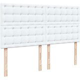 vidaXL Krevet s oprugama i madracem bijeli 180x200 cm umjetna koža | shoptok.hr