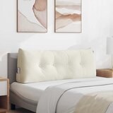  Jastuk za leđa Krema 120 x 24 x 50 cm Baršun Cene
