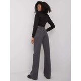 RUE PARIS Trousers jeans-RO-SP-PNT-05.12P-black | Shoptok.si