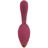 2 Function Vibrator Vibration & Licking Purple
