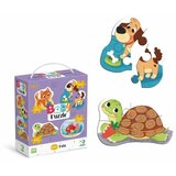 Baby PUZZLE 4U1 LJUBIMCI 300688 Cene
