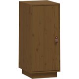 Maison Chic Komoda - Predalnik medeno rjava 34x40x75 cm trdna borovina, (21718410) Cene