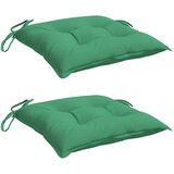  Jastuci od paleta 2 kom. zeleni 50x50x7 cm Oxford tkanina | shoptok.hr