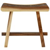  Kupaonska stolica Prirodna 50 x 30 x 45 cm Prirodno drvo | shoptok.hr
