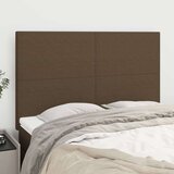  Uzglavlja 4 kom tamnosmeđi 72 x 5 x 78/88 cm od tkanine | shoptok.hr