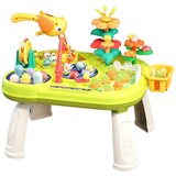  Edukativni stol Play Park sa ribicama i cvijećem - zeleni | shoptok.hr