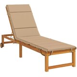  Jastučić za ležaljku GEMERT 100% poliester Pijesak - Pijesak 200 x 55 x 3 cm Melange | shoptok.hr