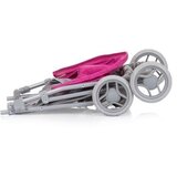 Chipolino KOLICA ZA LUTKE "ALICE" grey/pink linnen | shoptok.hr