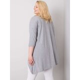 Fashion Hunters Gray loose blouse | Shoptok.si