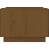  Klubska mizica medeno rjava 80x50x35 cm trdna borovina, (20712444) | Shoptok.si