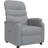 vidaXL Naslanjač svetlo sivo blago, (21002216) | Shoptok.si