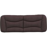  Jastuk za uzglavlje tamnosmeđi 140 cm od tkanine | shoptok.hr