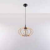  Sollux SL.0392 - Viseći luster na sajli MANDELINO 1xE27/60W/230V | Eponuda.com
