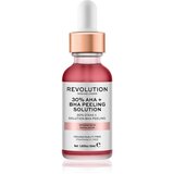 Revolution skincare 30% aha + bha peeling solution intenzivni piling za lice 30 ml | shoptok.hr