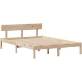  Okvir kreveta bez madraca 150 x 200 cm od masivne borovine | shoptok.hr