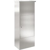  Sandučić za pakete s pohranom Srebrno 44,5 x 29 x 110,5 cm | shoptok.hr
