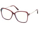 Tom Ford Ženski okvir za dioptrijske naočare Blue Block 0FT5953-B 6955, Bordo Cene