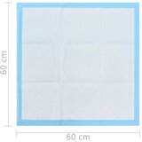  Podloge za obuku ljubimaca 200 kom 60x60 cm od netkane tkanine | shoptok.hr