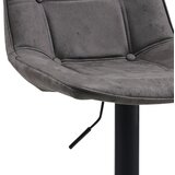 MID.YOU Set Barskih Stolov Ezra, Antracit, 2 Kos | Shoptok.si
