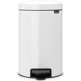 Brabantia Kanta za smeće s pedalom Newicon 12 L s plastičnim unutarnjim dijelom - White | shoptok.hr