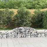  Lučne gabionske košare 2 kom 300x50x40/60 cm pocinčano željezo | shoptok.hr