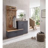 XORA PREDSOBA antracit, hrast artisan | Shoptok.si