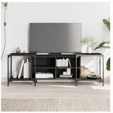 vidaXL TV omarica črna 153x37x50 cm inženirski les | Shoptok.si