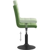 vidaXL Vrtljivi jedilni stoli 4 kosi temno zelen žamet, (20948870) | Shoptok.si