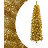  Umjetno usko božićno drvce s kuglicama 180 cm 300 LED lampica | shoptok.hr