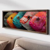 WALLXPERT LAC141-120 Multicolor Decorative Framed MDF Painting | Eponuda.com