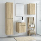  Set namještaja za kupaonicu 3 kom. Hrast sonoma | shoptok.hr
